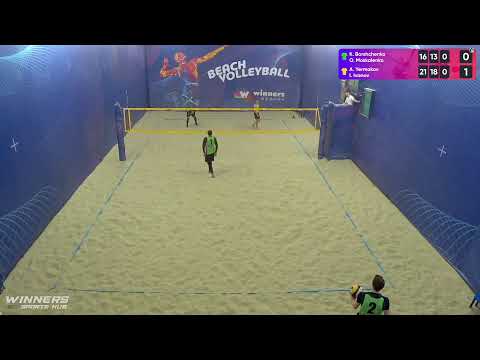 21:35 K. Borshchenko / O. Moskalenko - A. Yermakov / I. Ivanov 16.12.2022 | Winners Beach Volleyball