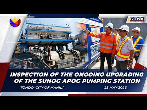 Inspection of the Ongoing Upgrading of the Sunog Apog Pumping Station 05/25/2026
