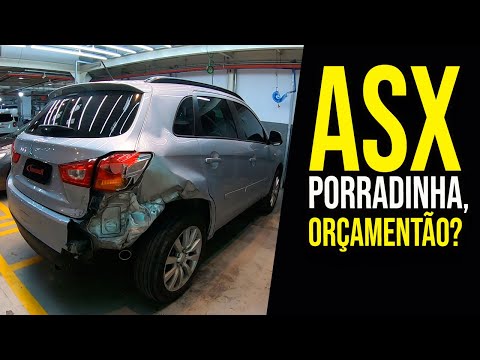 MITSUBISHI ASX: Quanto custa reparar uma porrada traseira?