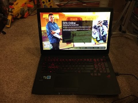Unboxing the ASUS G751JL Gaming Laptop