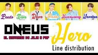 Oneus (원어스)  - HERO Line distribution