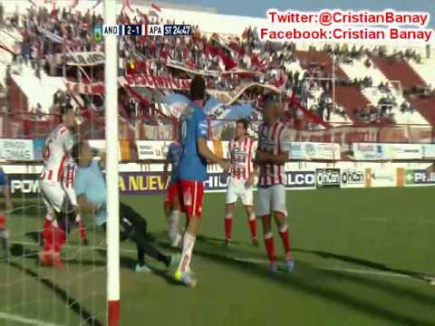 Los Andes 2 Atletico Parana 1 (Relato Bambino Pons) Torneo Nacional B 2015