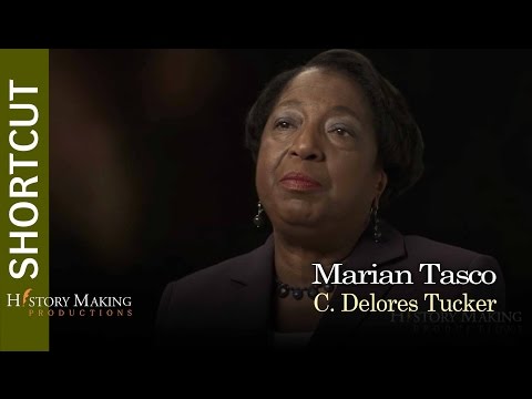 Marian Tasco on C. Delores Tucker