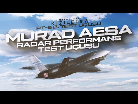 Bayraktar #KIZILELMA | Murad AESA Radar Performance Test Flight