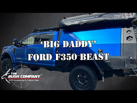 'Big Daddy' Ford F350 Beast - TX27 MAX Rooftop Tent, 180 & 270 XT MAX Awnings - The Bush Company