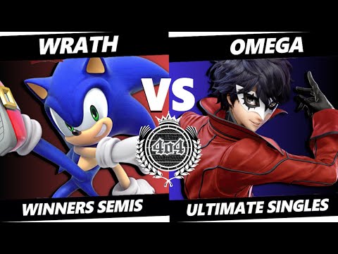 4o4 Smash Night 53 - Wrath (Sonic) vs 4o4| omega (Joker) - Winners Semi-Final