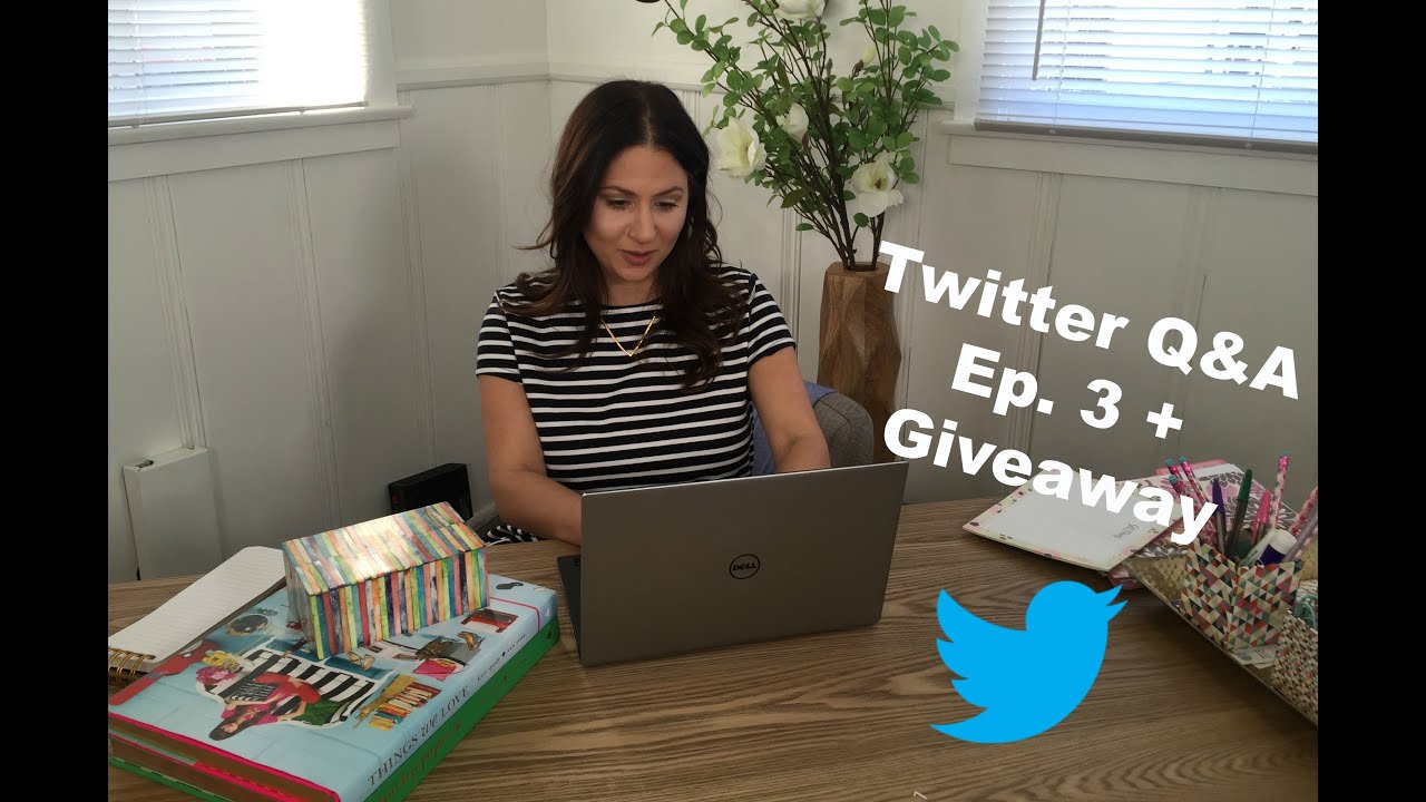 Twitter Q&A Ep. 3 + Giveaway | The Intern Queen