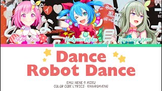 Cover art for 【PROJECT SEKAI】ダンスロボットダンス (Dance Robot Dance) -『Emu, Nene × Miku』『KAN/ROM/ENG』