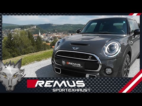 Mini Cooper S F55 with REMUS cat-back system