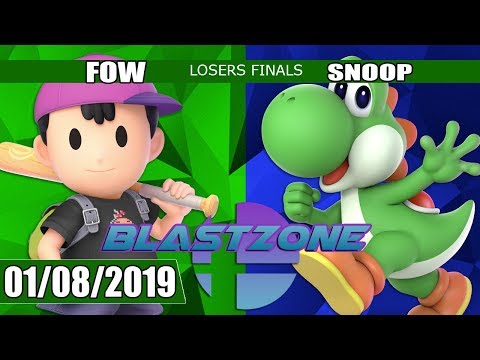 PSG Blastzone: FOW (Ness) vs Sugoi | Snoop (Yoshi) - Losers Finals