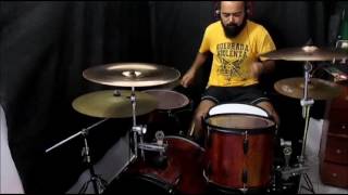 RAMONES: Cretin Family, Drum cover (Tiago ameba)