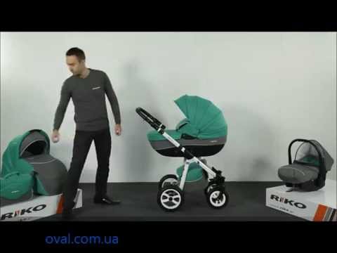 Детская универсальная коляска 2 в 1 Riko Nano Alu
