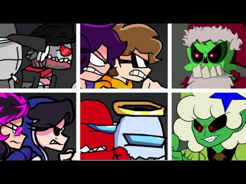 Zanta V4 but everytime it is the Opponent's turn the mod changes - Friday Night Funkin'