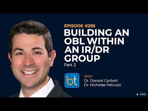Building an OBL Within an IR/DR Group Part 2with Dr. Donald Garbett and Dr. Nicholas Petruzzi