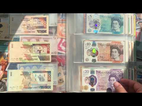 World Banknotes Collection part 1 out of 12: Europe / Колекция банкноти част 1: Европа