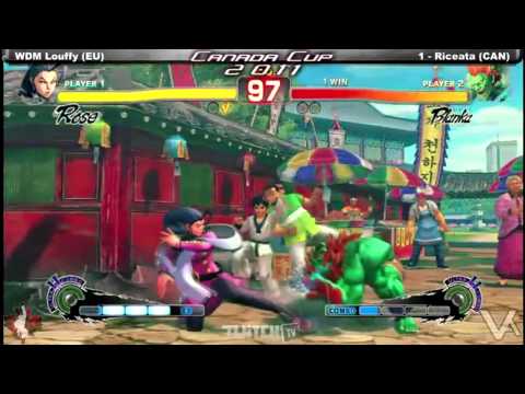Canada Cup Gaming 2011 SSF4AE WDM Louffy EU vs Riceata CAN