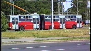 preview picture of video '1993.06.10. Debrecen Trolik és buszok'