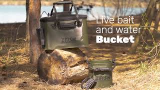 ZFISH Multifunkční Kbelík/Vědro 10L