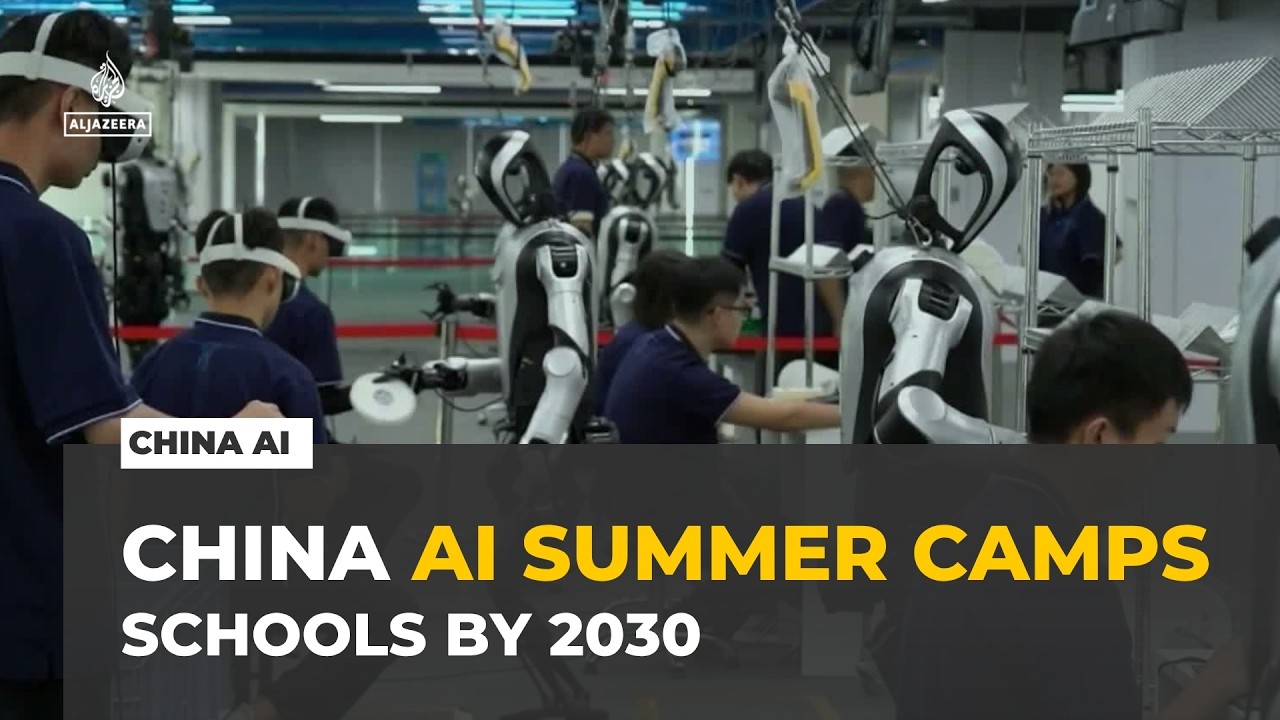 China summer camps: Govt expands national education in AI technologies
