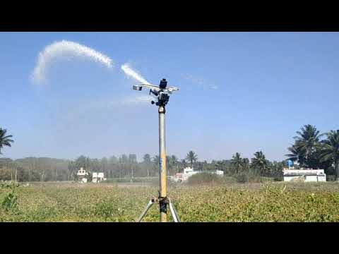 3-5 bar metal harit ht40 rain gun penguin, for field crop