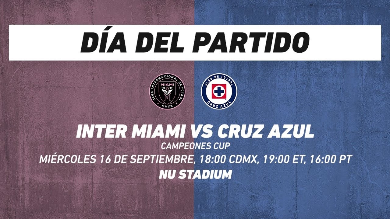 Inter Miami vs Cruz Azul, frente a frente: Futbol