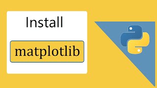 How to install matplotlib on Python 3.9 Windows 10