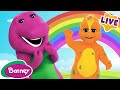 ‍ ️ Let S Play With Friends Brain Break For Kids Full Episodes Live Barney The Dinosaur