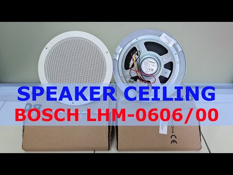 Speaker ceiling BOSCH LHM 0606-00 | ceiling speaker paging system | speaker plafon untuk gedung