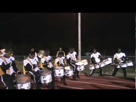 Jim Hill Percussion Section playing (Homework) vs Natchez Percussion - 2010