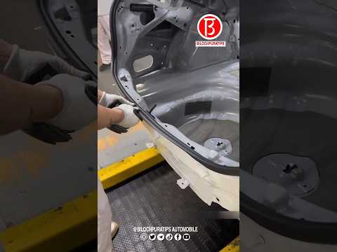 Trunk [sealing strip installation