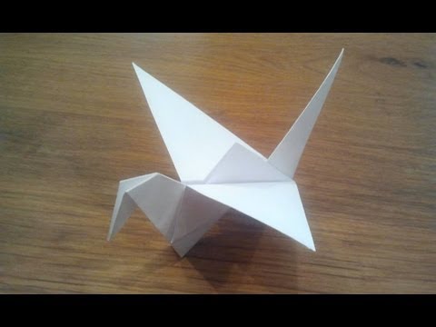 How To Make an Origami Flapping Bird - YouTube