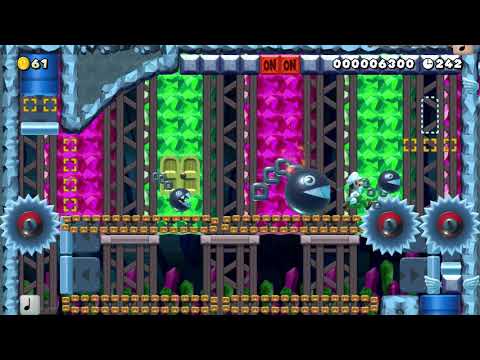 Super Mario Maker 2 Level Showcase: Conveyor Cave
