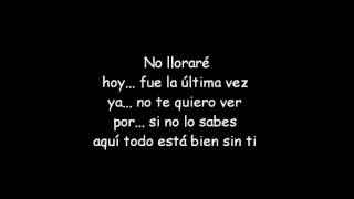 La última vez - Antuan ft Ronald el Killa LETRA EN ESPAÑOL