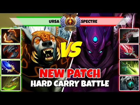 URSA (Carry) vs SPECTRE (Carry) - Epic Battle Of Immortal Rank Dota 2 Players - Z Dota 2