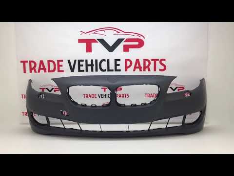 Fits BMW 5 F10 Saloon 2010-2013 Front Bumper Primed With Washer Holes video