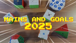 My Cubing Mains and Goals 2025 | TCubing