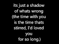 The All-American Rejects - Time Stands Still lyrics