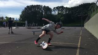 Alex Land's his First Ever Kickflip