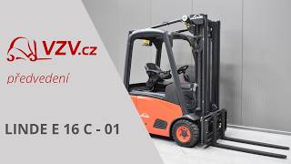 Linde E 16 C - 01 three-wheel forklift | Image 4 - Machineryline