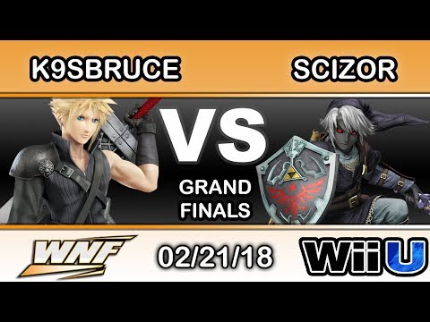 WNF 1.3 - K9sbruce (Cloud) Vs. Scizor (Link) Grand Finals - Smash 4