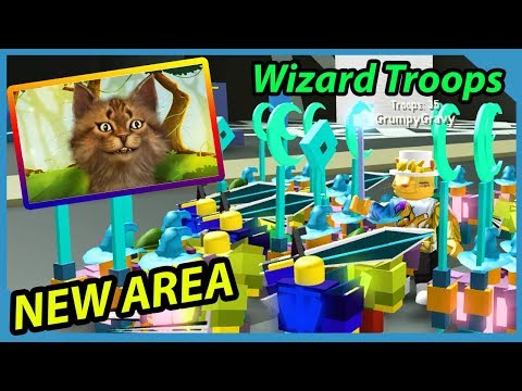 New Depths Area And Wizards Troops In Roblox Army Control
