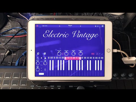 Electric Vintage by apeSoft - Pre-Release Demo for iOS - Live