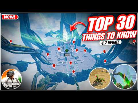 Everything About BGMI 4.2 Update😍Top 30 Things/Tips You MUST Know | Primewood Genesis Event GUIDE.