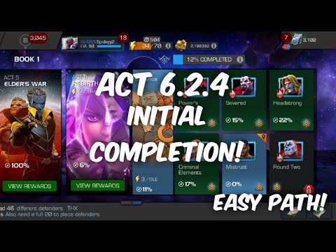 Act 6.2.4  Initial Clear!! | Kingpin Boss | Marvel Contest Of Champions