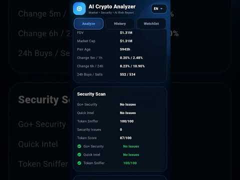 AI Crypto Analyzer video thumbnail