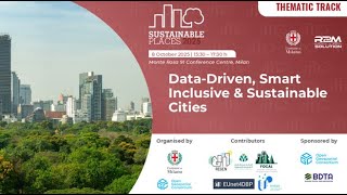 Thematic Track - Data driven smart, inclusive & sustainable cities