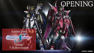 vestige T.M.Revolution/GUNDAM SEED DESTINY HD REMASTER Textless version of OP