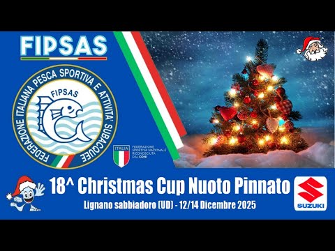 1^ Sessione - 18^ Christmas Cup Nuoto Pinnato - 13 Dicembre 2025