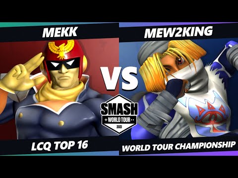 SWT Championship LCQ Top 16 - Mekk (C. Falcon) Vs. Mew2King (Sheik) SSBM Melee Tournament