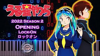 Urusei Yatsura Season 2 Opening Lock On Piano Cover - Urusei Yatsura Remake Season 2 Opening Piano